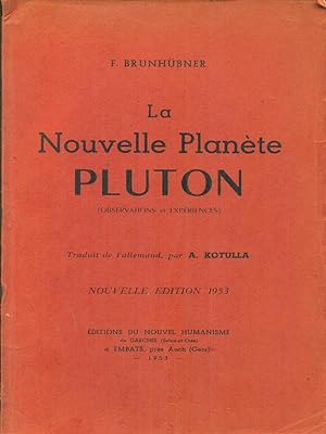 La nouvelle planete Pluton