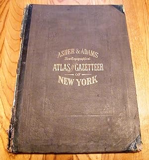 Asher & Adams New Topographical Atlas and Gazetteer of New York: 1870 - Scarce