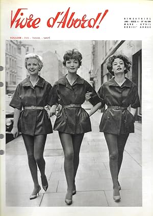Revue "Vivre d'abord !" n°68, mars-avril 1960