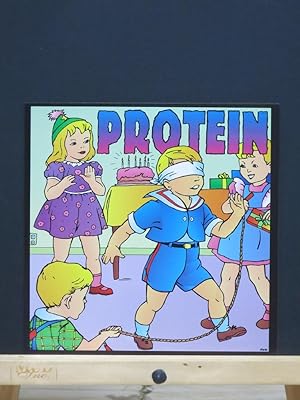 Protein: side A. My Blood, side B. Refrigerator (7 inch vinyl record in slipcase)