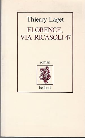 Florence, via Ricasoli 47. Roman.