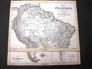 Karte von Süd - Amerika.( Blatt ).