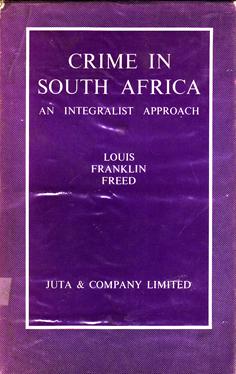 Crime in South Africa - An Integralist Approach