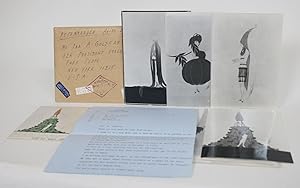 Signed Letter from Erte to Brooklyn Architect Ira Goldfarb [In Envelope, with Photos]