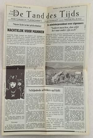 De Tand des Tijds. Historisch tijdschrift - Postkrant voor Nederland. Nr. 23, 15 november 1978.