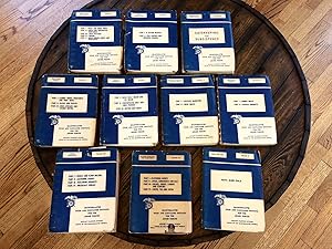 Quartermaster Food and Container Institute for the Armed Forces (10 Volumes)