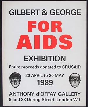 Gilbert & George For Aids Exhibition 1989