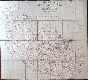 Map of the Island of Malta. Prepared in the Royal Engineers Office, Malta