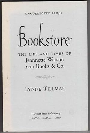 Bookstore: The Life and Times of Jeanette Watson and Books & Co.