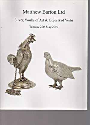 Matthew Barton 2010 Silver, Works of Art, Objects of Vertu