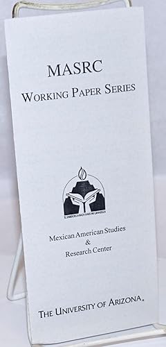 MASRC Working Paper Series [brochure]