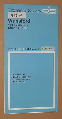 Wansford, Northamptonshire. 1:25000 First Series Map Sheet TL 09
