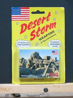 Desert Storm Weapons and Specifications (50 plastic laminated cards)