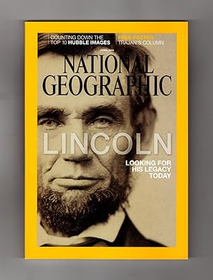 National Geographic - April, 2015 with Trajan's Column Poster Supplement. Abraham Lincoln Legacy ...