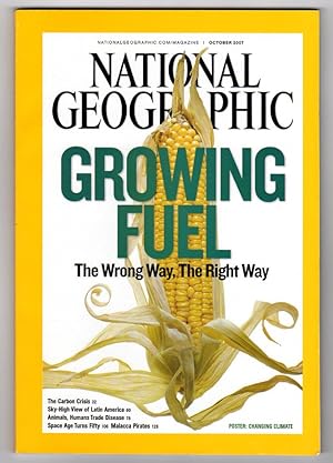 The National Geographic Magazine / October, 2007; With Changing Climate Poster special supplement...