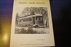ATLANTIC SHORE TROLLEYS ( 2 magazines) Bulletin No. 2 New England Electric Railway Historical Soc...