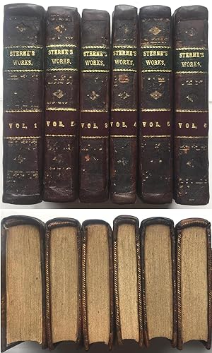 The Works of Laurence Sterne in Seven Volumes. With Life of Author Written By Himself. Vols. 1-6 ...