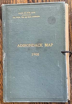 Adirondack Map - 1908: