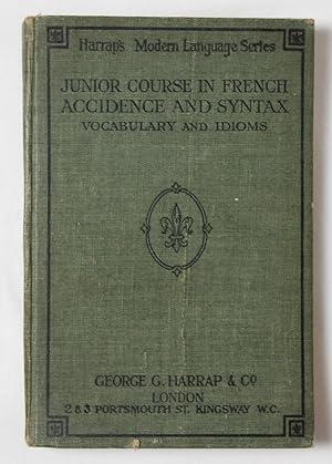 Junior Course In French Accidence And Syntax