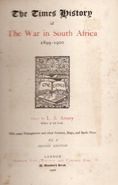 The Times History of the War in South Africa 1899 - 1902 (Volume I)
