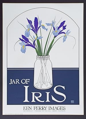 Jar of Iris (Serigraph Print)