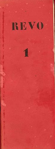 Revo: blad van het Belgische provotariaat, nos. 1, 4, and 5 (of five published; no. 3 was not iss...
