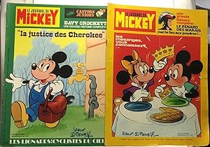 Le Journal de Mickey 8 numéros: 1258-1261-1263-1264-1269-1271-1272-1280
