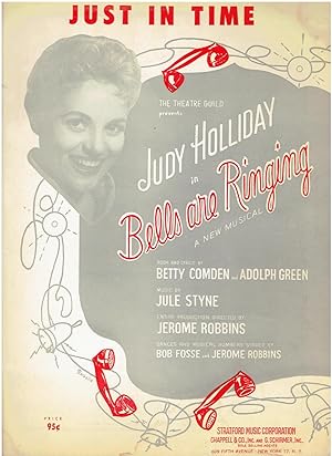 Just In Time - Vintage Sheet Music ("Bells are Ringing")