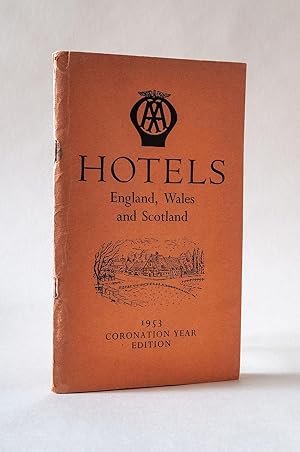 AA Hotels England, Wales and Scotland 1953 Coronation Year Edition