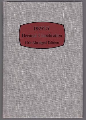 Dewey Decimal Classification and Relative Index