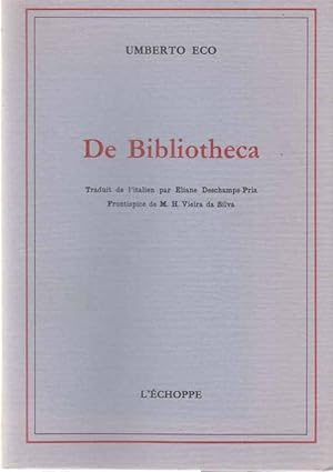 De Bibliotheca. Trad. par Eliane Deschamps-Pria.