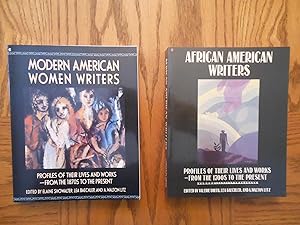 Modern American Writers and African American Writers - Two book trade paperback lot