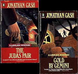The Judas Pair / A Lovejoy Mystery, AND Gold By Gemini (TWO LOVEJOY MYSTERY PAPERBACKS FOR ONE PR...