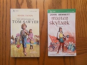 Classic Stories Two Book Lot: the Adventures of Tom Sawyer and Master Skylark