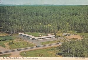 Tel Star Motel Kakabeka Falls Ontario Canada Postcard