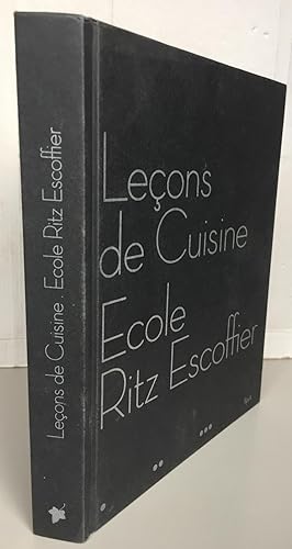 Leçons de cuisine : Ecole Ritz Escoffier