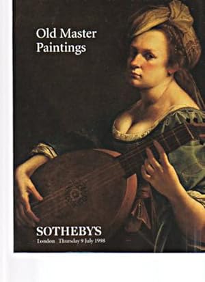 Sothebys July 1998 Old Master Paintings