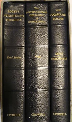 The New Roget's Library of Words & Ideas (3 volume set): Roget's International Thesaurus, The Int...