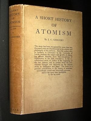 A Short History of Atomism from Democritus to Bohr