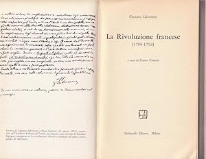 LA RIVOLUZIONE FRANCESE (1788-1792)