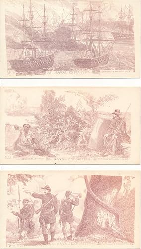 Collection of "U.S. Naval Expedition" Patriotic Envelopes