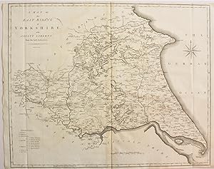 A Map of the East Riding of Yorkshire with Ainsty Liberty From the best Authorities