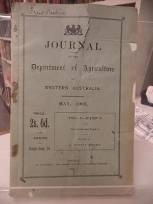 Journal of the Department of Agriculture of Western Australia. May, 1903. Vol. 7, Part 5