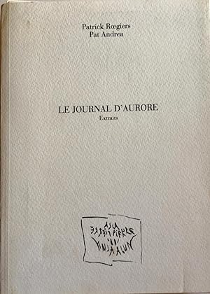 Le journal d'Aurore, extraits (dédicacé)