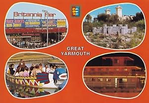 Great Yarmouth Jim Davidson The Krankies Freddie Starr Live Postcard