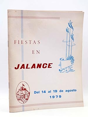 PROGRAMA DE FIESTAS EN JALANCE. DEL 14 AL 19 DE AGOSTO DE 1979 (Vvaa) Valencia, 1979