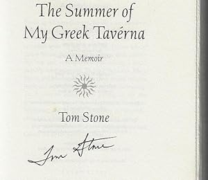 The Summer of My Greek Taverna: A Memoir (SIGNED FIRST EDITION)