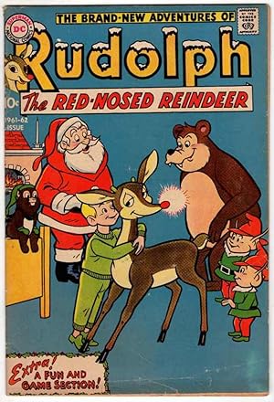 The Brand New Adventures of Rudolph the Red Nosed Reindeer 1961-1962 Issue
