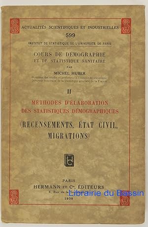 Institut de Statistique de l'Université de Paris Cours de démographie et de statistique sanitaire...