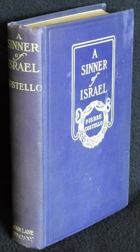 A Sinner in Israel: A Romance of Modern Jewish Life